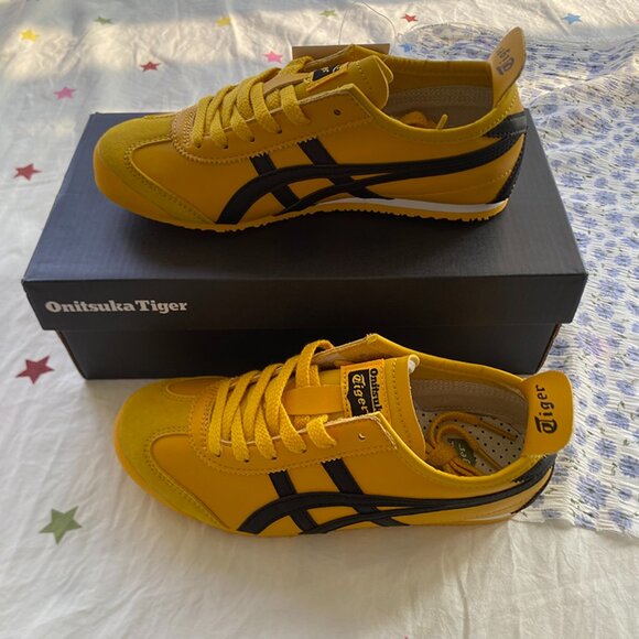 Onitsuka Tiger Other - Onitsuka Tiger Yellow MEXICO 66 SLIP-ON Series Sneakers
